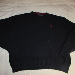 Oversized Navy Sweater